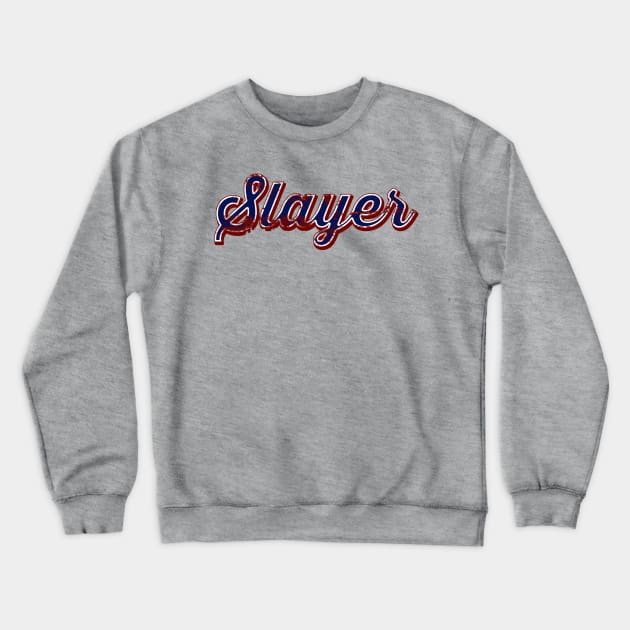 Slayer Crewneck Sweatshirt by Notebelow